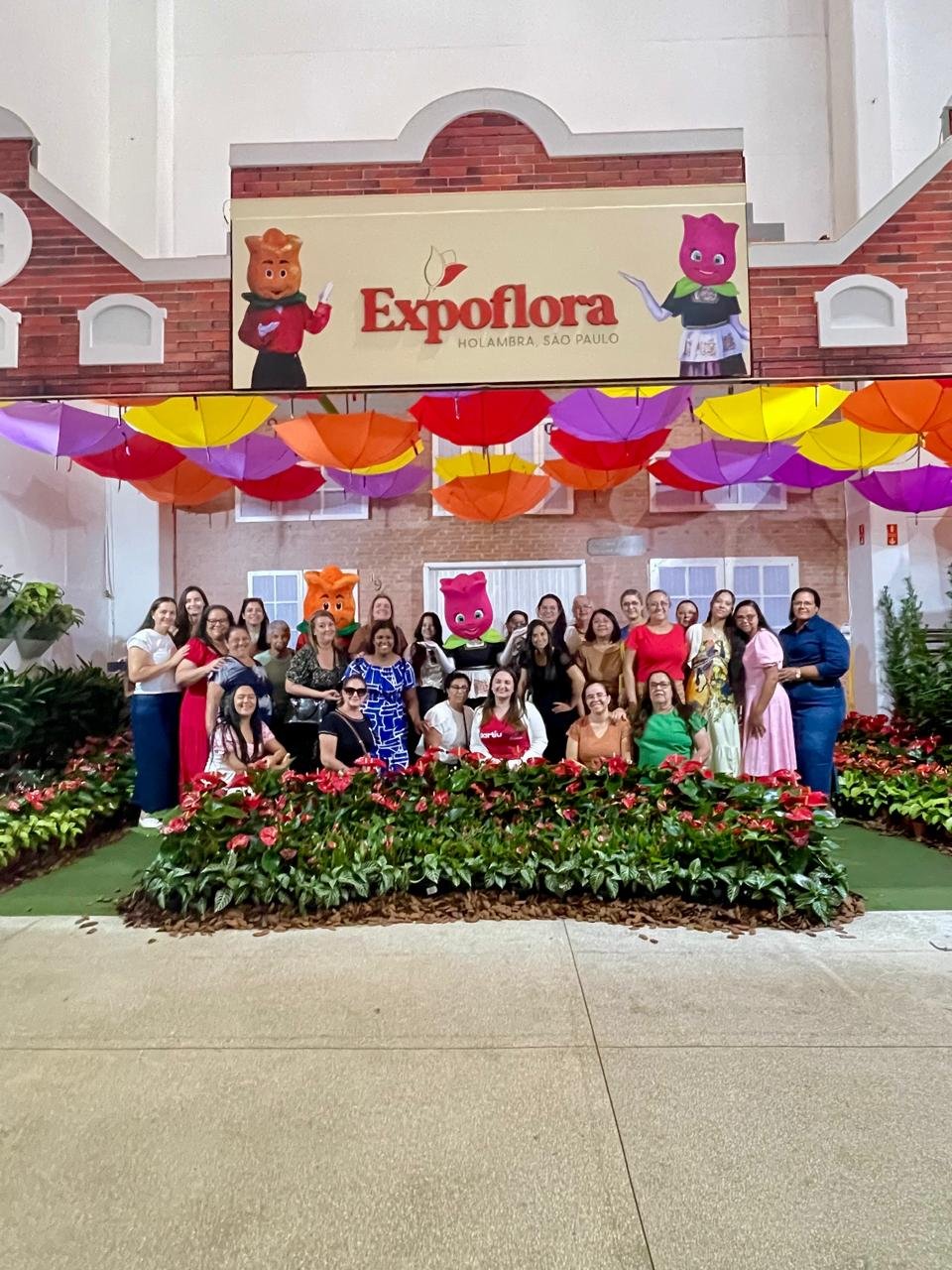 Grupo PartiuBora na Expoflora Holambra